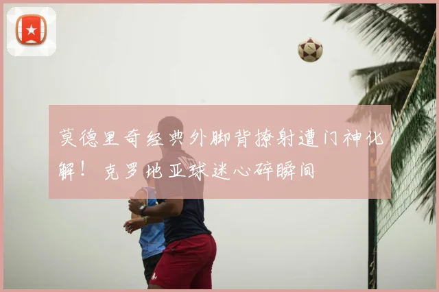 莫德里奇经典外脚背撩射遭门神化解!克罗地亚球迷心碎瞬间